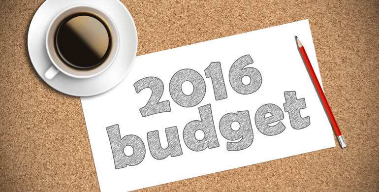 2016 budget